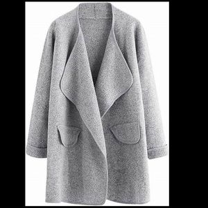 SHEIN Sweater Coat Jacket